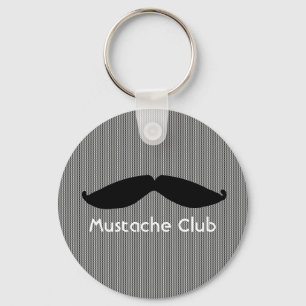Moustache Club Key Ring