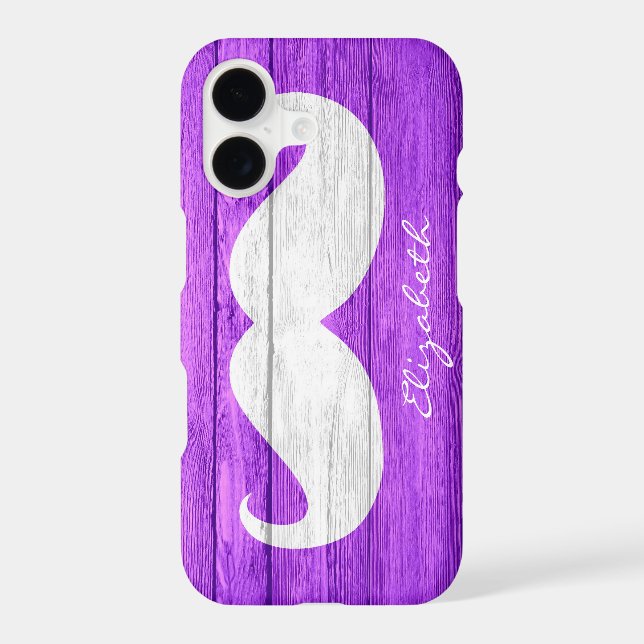 Moustache Custom Monogram #10 (Back)