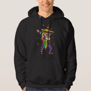 Moustache Dabbing Mexican Mexico Happy Cinco De Ma Hoodie