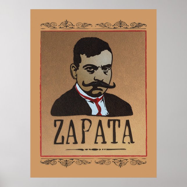 Moustache - Emiliano Zapata Poster (Front)