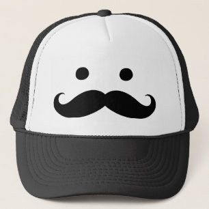 Moustache Face Hat