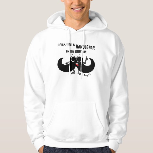 Moustache 'GOT A HANDLEBAR ON THE SITUATION' Shirt (Front)
