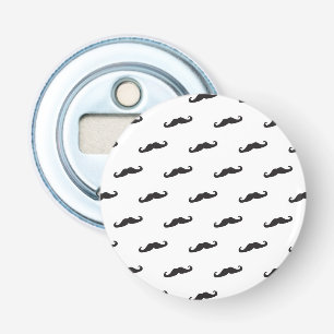 Moustache hipster pattern 2 bottle opener