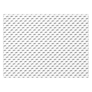 Moustache hipster pattern 2 tablecloth