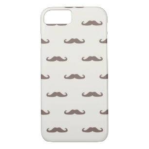 Moustache hipster pattern 3 iPhone 8/7 case