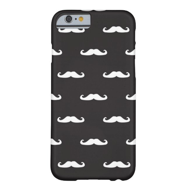 Moustache hipster pattern Case-Mate iPhone case (Back)