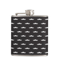 Moustache hipster pattern