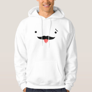 Moustache Hoodie