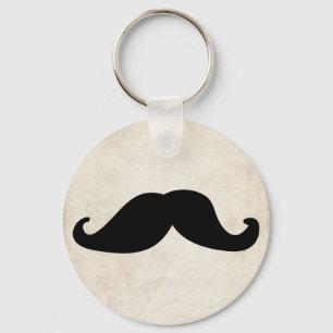 Moustache Key Ring