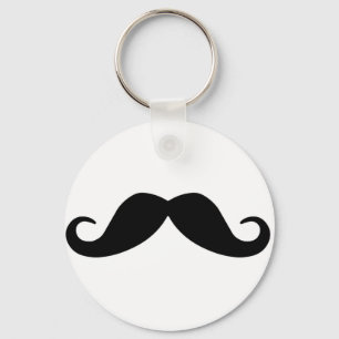 Moustache Key Ring