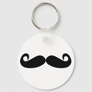Moustache Keychain