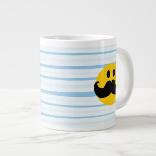 Moustache Large Coffee Mug
