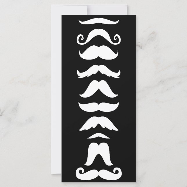 Moustache Line Up (Front)