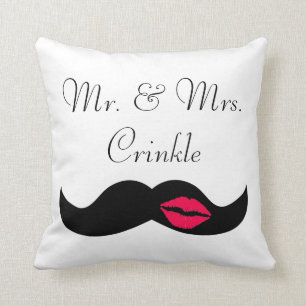 Moustache & Lips Cushion