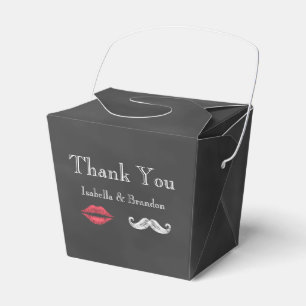 Moustache & Lips Favour Box 2