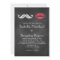 Moustache & Lips Wedding Invitation