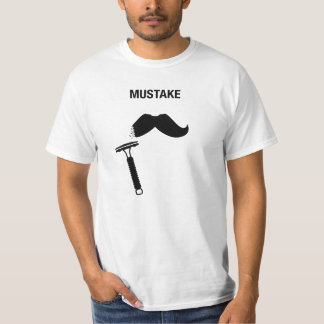 Moustache Mistake DE Safety Razor - Light Tee