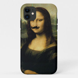 Moustache Mona Lisa Case-Mate iPhone Case