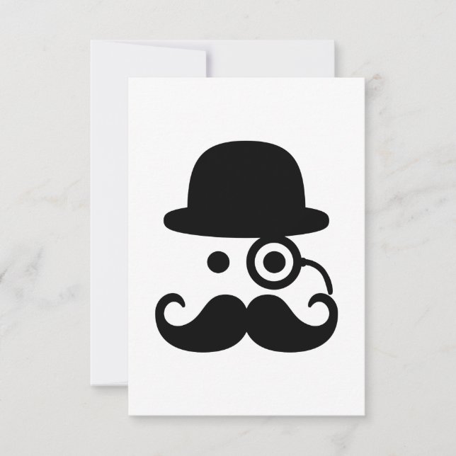 Moustache monocle (Front)