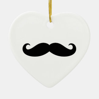Moustache Moustache, Moustache design Ceramic Tree Decoration