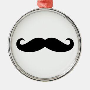Moustache Moustache, Moustache design Metal Tree Decoration