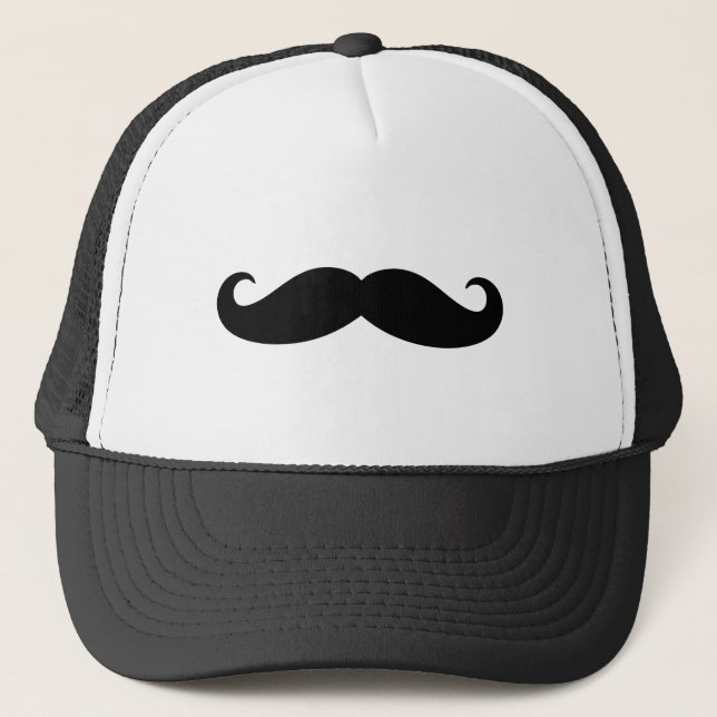 Moustache Moustache, Moustache design Trucker Hat (Front)