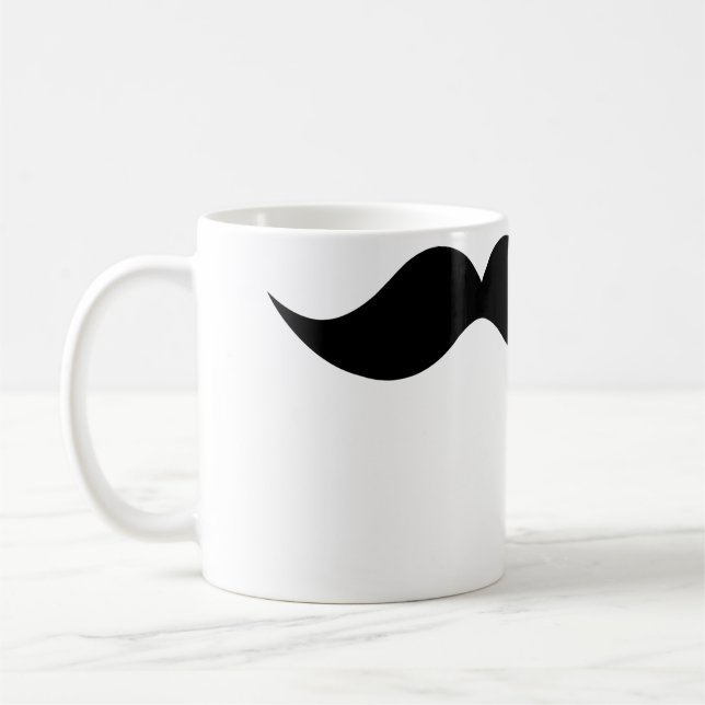 Moustache Mug (Left)