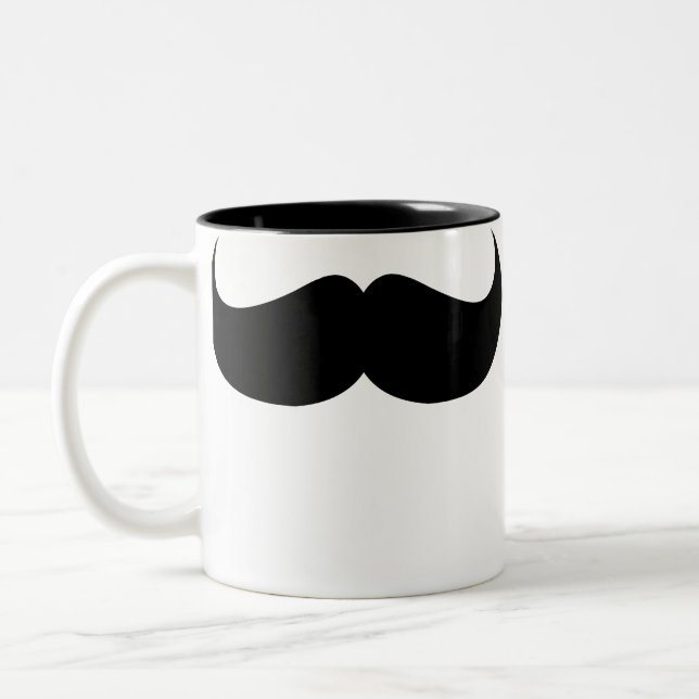 Moustache Mug (Left)