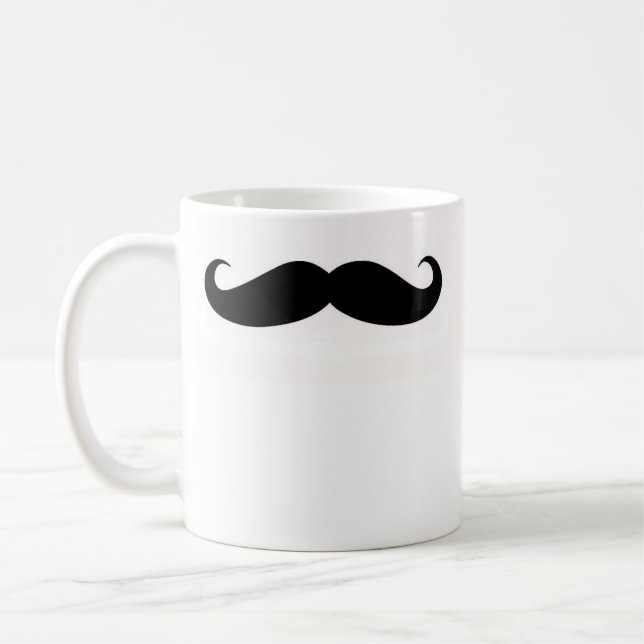 Moustache Mug (Left)