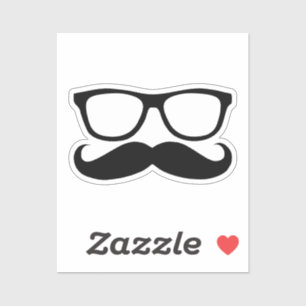 Moustache Nerd Contour Cut