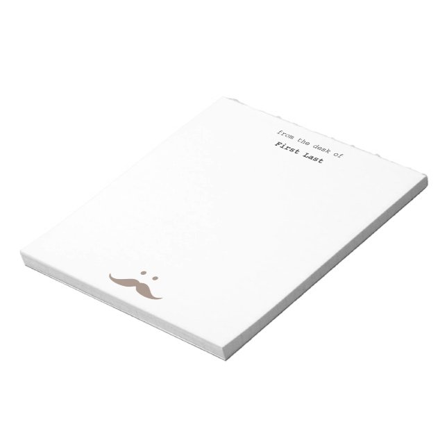 moustache! notepad (Rotated)