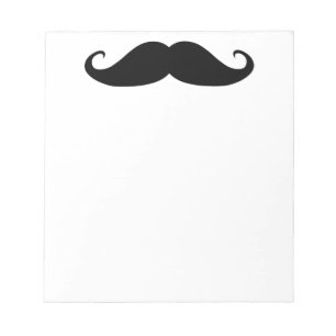 Moustache notepad! notepad