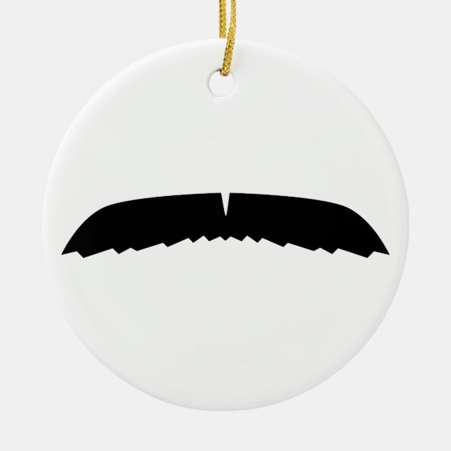 Moustache Ornament (Front)