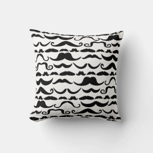 Moustache Pattern Cushion