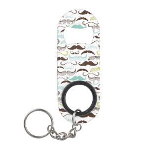 Moustache pattern, retro style 2
