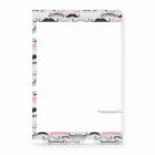 Moustache pattern, retro style