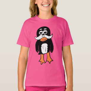 Moustache Penguin T-Shirt