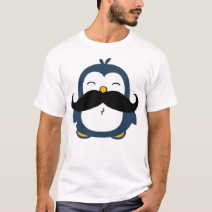 Moustache Penguin T-Shirt