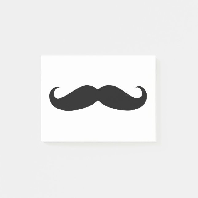Moustache Post-it Notes (Front)