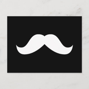 Moustache Postcard