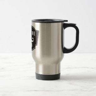 Moustache Rider Travel Mug