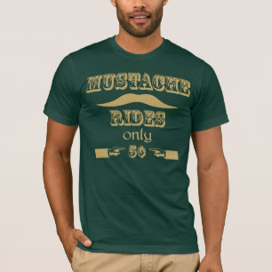 moustache rides only 5cents T-shirt