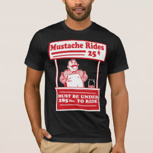 Moustache Rides T-Shirt