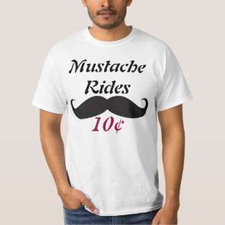 Moustache Rides T-Shirt