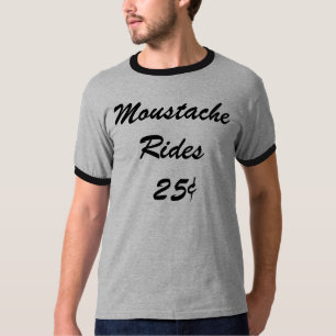 Moustache Rides T-Shirt