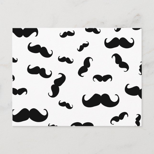 moustache speedway postcard (Front)
