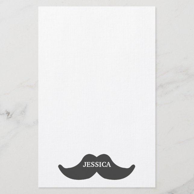 Moustache Stationery (Front)