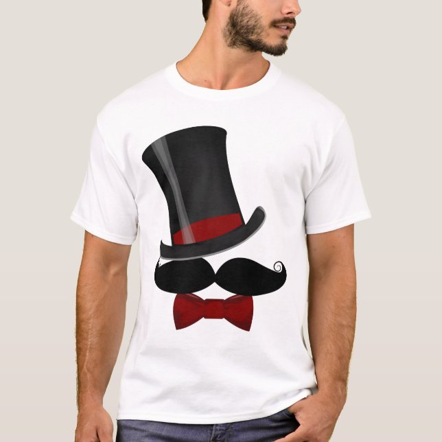 Moustache T-Shirt (Front)