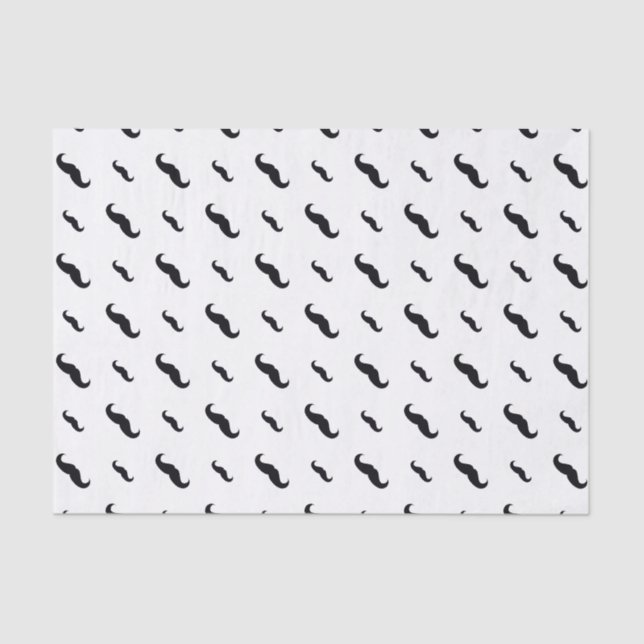 Moustache Tissue Paper (Front)