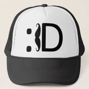 - Moustache Trucker Hat